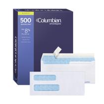 Envelopes Columbian Nº 8-5/8 com Duas Janelas, Pacote com 500 Envelopes Columbian Nº 8-5/8 com Duas Janelas, Pacote com 500