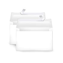 Envelopes de convite Amazon Basics A9 brancos, pacote com 100