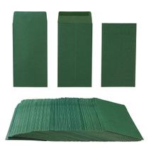 Envelopes de dinheiro Homtable, pacote de 100, 7, envelope de moedas, verde