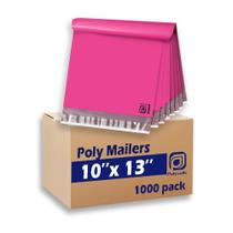 Envelopes de Polietileno POLYSELLS 25x33 cm Rosa Pacote com 1000 unidades