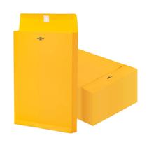Envelopes expansíveis de Manila Goefun 9x12, pacote com 25 unidades, 180 g/m²