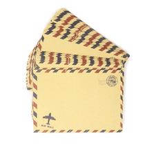 Envelopes Honbay Airmail Vintage Kraft, 12,5 x 17,5 cm, 50 unidades