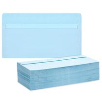 Envelopes Juvale 10, azul claro, 4,12 x 9,5 polegadas, pacote com 100
