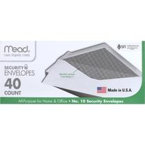 Envelopes Mead 10 10,5x24,1cm Segurança Pacote com 40