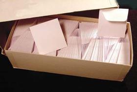 Envelopes para moedas Guardhouse 2x2 de papel branco, pacote com 500 Envelopes para moedas Guardhouse 2x2 de papel branco, pacote com 500