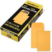 Envelopes para moedas ValBox Small Parts Envelope 500/Box Brown
