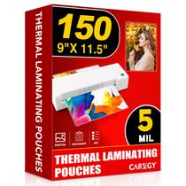 Envelopes para plastificação CAREGY 150 unidades 5 mil 23 x 29 cm Envelopes para plastificação CAREGY 150 unidades 5 mil 23 x 29 cm