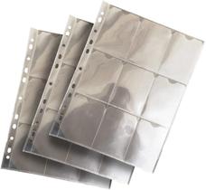 Envelopes plasticos com 10 para pasta/fichario - dac