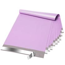 Envelopes plásticos Fuxury 30 x 39 cm impermeáveis, 50 unidades, roxo Envelopes plásticos Fuxury 30 x 39 cm impermeáveis, 50 unidades, roxo