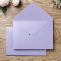 Envelopes Ponatia Sparkle Lilac A7 13,4 x 19 cm, pacote com 50