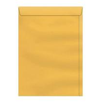 Envelopes Saco Kraft Ouro Nº 18 125 mm x 176 mm 250 Unidades 80 Grs/m² - Scrity