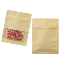 Envelopes Seed Coin, pacote FERENLI 500, papel kraft marrom de 7 x 9 cm