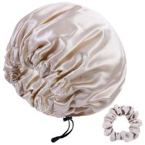 Envoltório de cabelo Silk Bonnet RedJoe 22 Momme 100% seda de amora