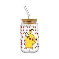 Envoltório De Copo Pokémon UV DTF De 16oz Para Copo De Café Libbey, Fácil De Descascar, Faça Você