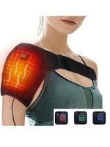 Envoltório De Ombro Aquecido USB Aquecimento Elétrico Braço Cinto De Suporte Massagem Fitness Calor