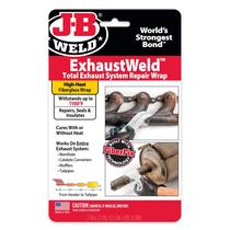 Envoltório de reparo de automóveis J-B Weld ExhaustWeld 5x185 cm branco Envoltório de reparo de automóveis J-B Weld ExhaustWeld 5x185 cm branco
