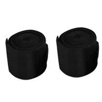 Envoltórios de mão Dioche Elastic Respirável de Algodão Boxing Preto