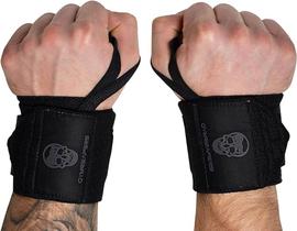 Envoltórios de pulso Gymreapers, levantamento de peso, 18 cm, grau de competição Envoltórios de pulso Gymreapers, levantamento de peso, 18 cm, grau de competição