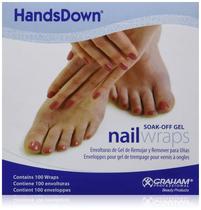 Envolturas de Gel Removedoras Graham Handsdown Paquete de 100 Envolturas de Gel Removedoras Graham Handsdown Paquete de 100