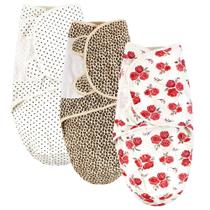 Envolturas para bebé acolchadas de algodón 3 unidades Hudson Baby 0-3 meses Envolturas para bebé acolchadas de algodón 3 unidades Hudson Baby 0-3 meses