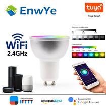 EnwYe WiFi Smart LED Lâmpada 5W RGB + WW + CW