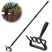 Enxada de Jardim COCONUT 157 cm Ferramenta 2 em 1 Reforçada