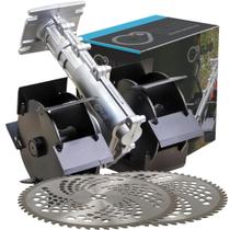Enxada E 2 Disco Roçadeira P/ Roçadeira 28MM 9 Estrias