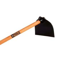 Enxada Larga 30 cm Forjada com Cabo de Madeira 1,5m - Ideal para Jardinagem e Agricultura