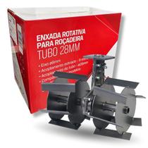 Enxada rotativa branco de 28mm