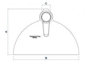 Enxada S/c Larga 2.0 Can.tramontina C/01 Peça