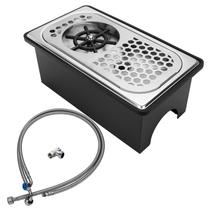 Enxaguador de Jarras DIBTSA em Aço Inoxidável para Bancada 34x19x14 cm