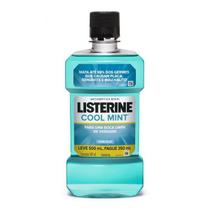 Enxaguante antisséptico bucal listerine cool mint com 500ml