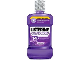Enxaguante Antisséptico Bucal Listerine Cuidado Total Refrescância Intensa com Álcool 500ml
