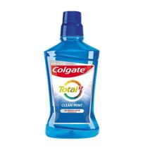 Enxaguante Antisséptico Bucal Total 12 Clean Mint Colgate - 500ml