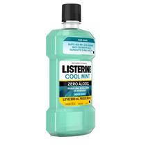 Enxaguante Bucal Antisséptico Listerine Cool Mint Zero 500Ml