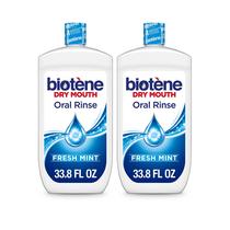 Enxaguante bucal biotène Biotène Oral Rinse para boca seca 1L (pacote com 2)