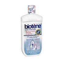 Enxaguante bucal Biotene com cálcio 16 oz da Biotene (pacote com 6)