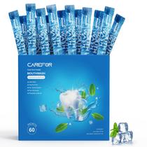 Enxaguante bucal CAREFOR Travel Size ICY Mint Sem Álcool 12 mL x 60 Enxaguante bucal CAREFOR Travel Size ICY Mint Sem Álcool 12 mL x 60