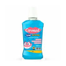 Enxaguante Bucal Carmed Fini Dentaduras 250ml Zero Álcool