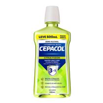 Enxaguante Bucal Cepacol Citrus Fusion Sem Álcool Leve 500ml e Pague 350ml