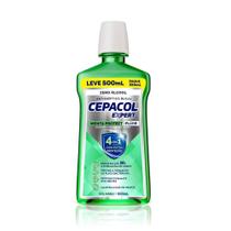 Enxaguante Bucal CEPACOL Expert Menta Protect + Flúor Sem Álcool 500ml