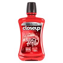 Enxaguante Bucal Closeup Red Hot Proteção 360 Fresh Zero Álcool 250ml - Close Up