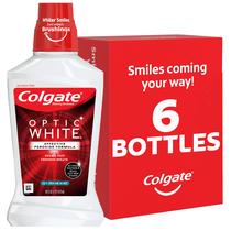 Enxaguante Bucal Colgate Optic White Whitening 473ml - Com Peróxido de Hidrogênio