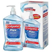 Enxaguante Bucal Colgate Plax Com Dosador Soft Mint 2L - Sem Álcool