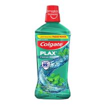 Enxaguante Bucal Colgate Plax Fresh Mint Leve 750ml Pague 500ml Enxaguante Bucal Colgate Plax Fresh Mint Leve 750ml Pague 500ml