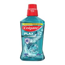 Enxaguante Bucal Colgate Plax Ice Infinity Refrescância Leve 500ml Pague 350ml