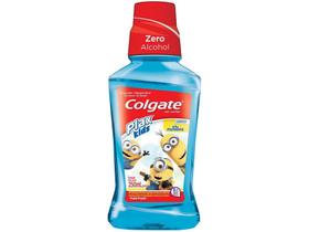 Enxaguante Bucal Colgate Plax Kids Minions com Flúor Sem Álcool Tutti-Frutti com 250ml