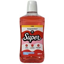 Enxaguante Bucal Com Flúor Frutas Vermelhas e Menta Super Cimed 500ml Enxaguante Bucal Com Flúor Frutas Vermelhas e Menta Super Cimed 500ml