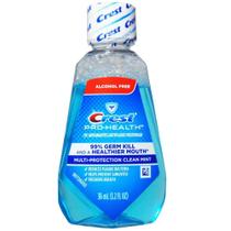 Enxaguante bucal Crest Pro-Health, sem álcool, 36 ml de hortelã limpa x12 Enxaguante bucal Crest Pro-Health, sem álcool, 36 ml de hortelã limpa x12