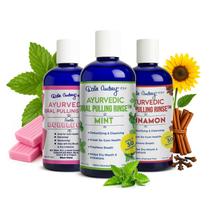 Enxaguante Bucal Dale Audrey Ayurvédico Oil Pulling 237ml Kit com 3 Enxaguante Bucal Dale Audrey Ayurvédico Oil Pulling 237ml Kit com 3